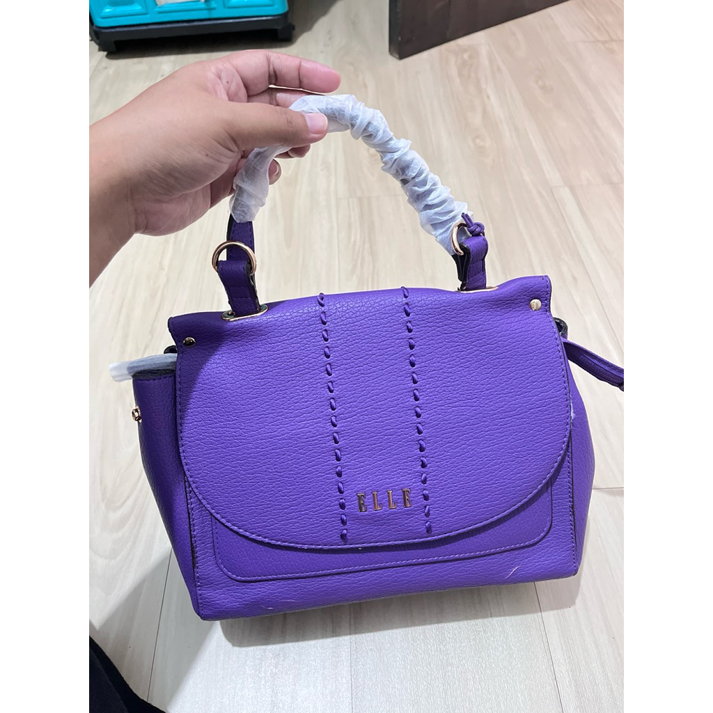Tas wanita Elle han bag sling bag obsidian original new