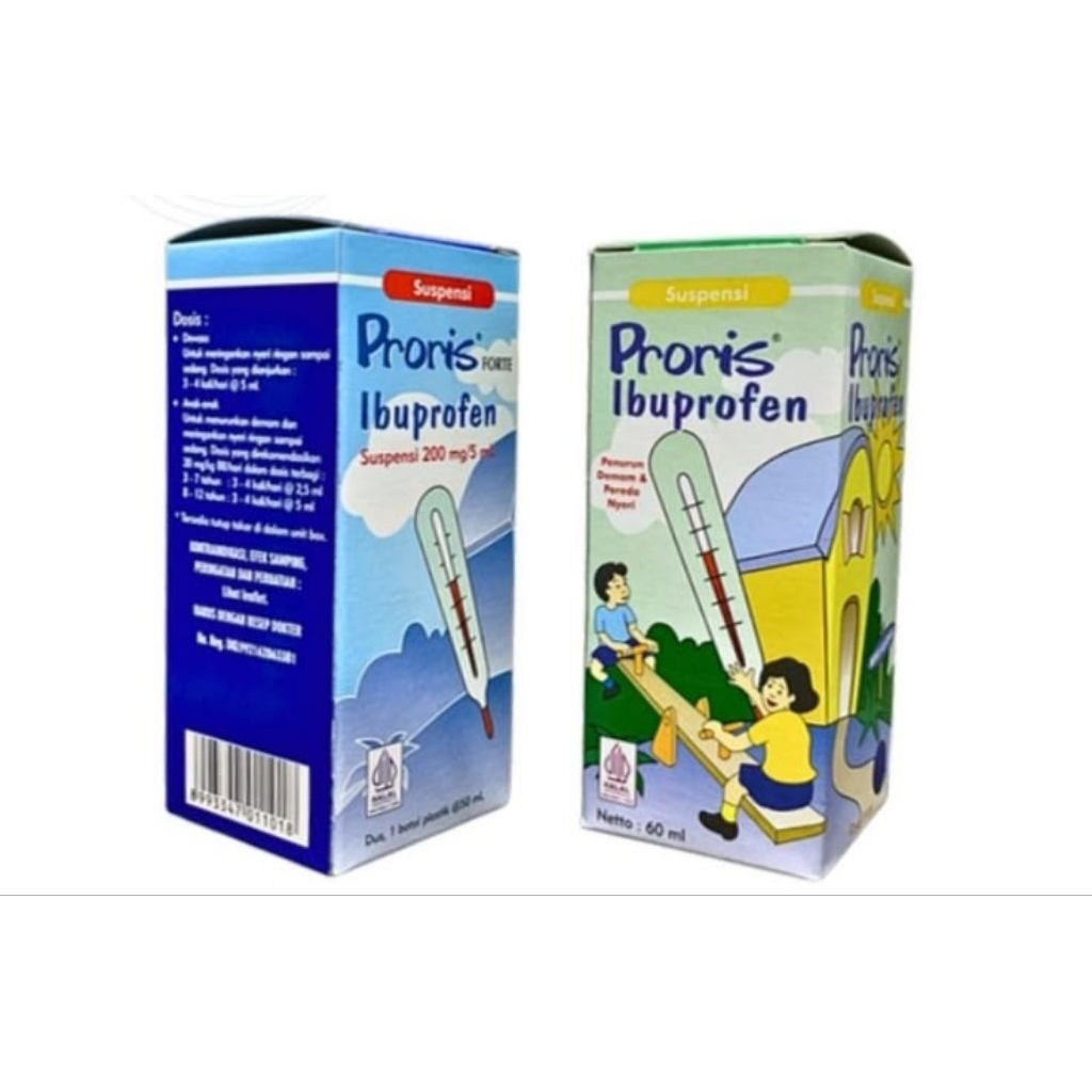 Proris Forte Suspensi 50ml & Proris Suspensi 60ml
