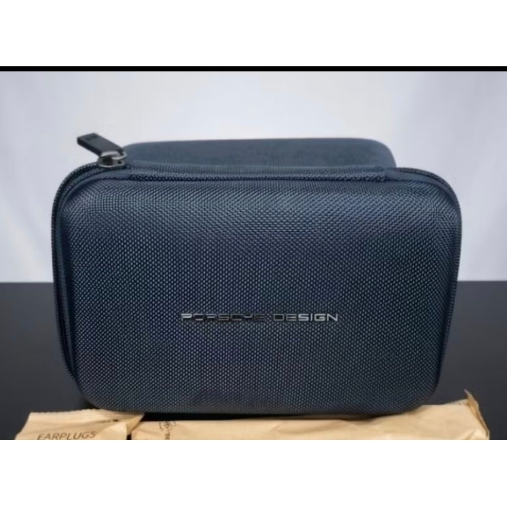 Porsche Design X Garuda Indonesia hard case limited edition amenity bag, pouch only ( Gadget Organiz