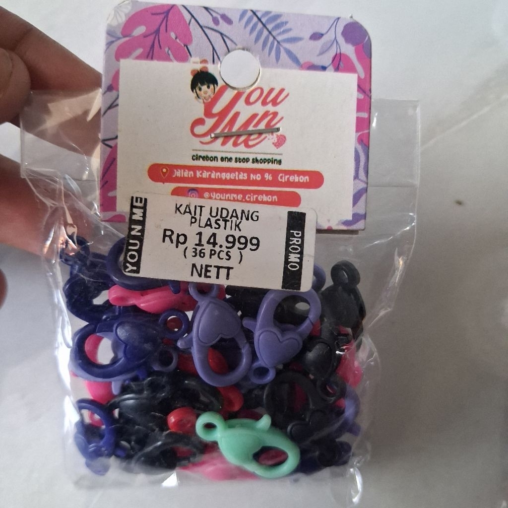 KAIT UDANG MIX WARNA 36 PCS