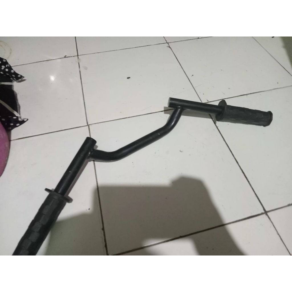 stang sepeda drag+hangrip panjang 100cm