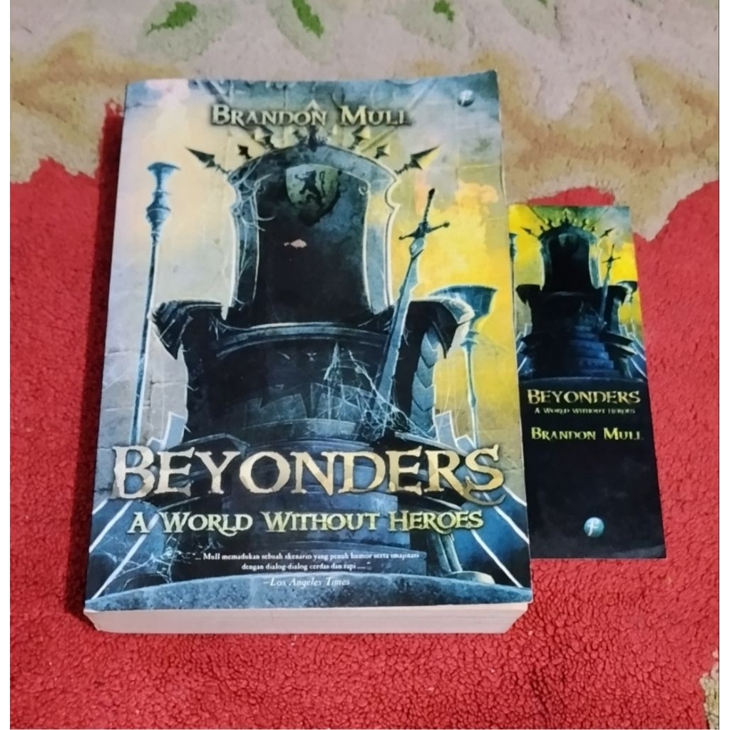 Novel Brandon Mull "Beyonders (A World Without Heroes)" 100%ORI preloved koleksi pribadi