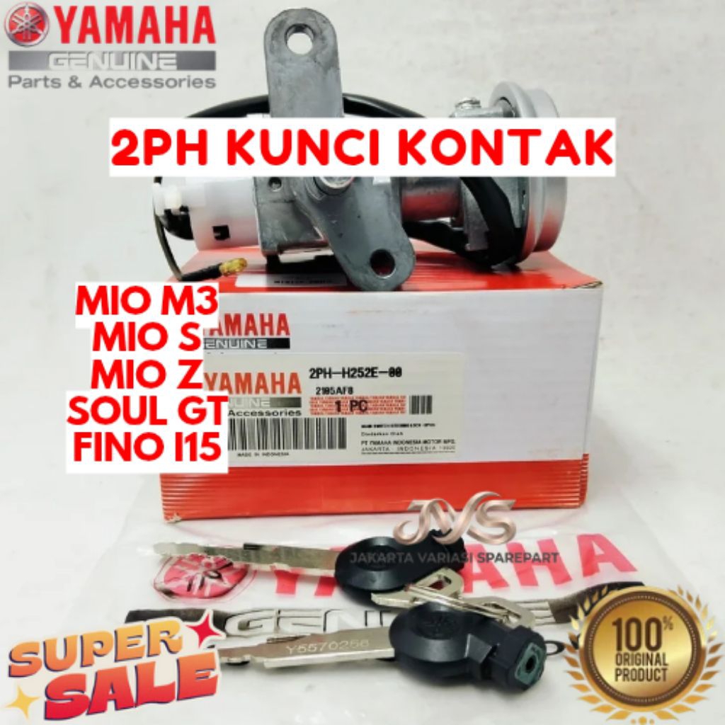 KUNCI KONTAK KODE 2PH, KUNCI KONTAK MIO M3, KUNCI KONTAK MIO S, KUNCI KONTAK MIO Z, KUNCI KONTAK SOU