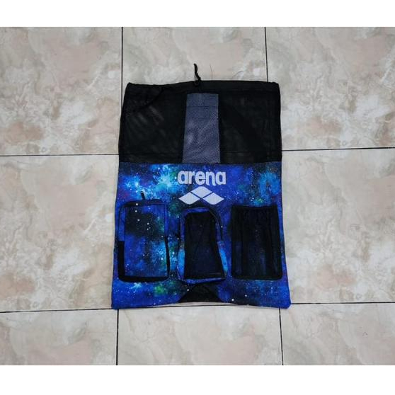 Tas Renang Arena Motif Backpack Olahraga