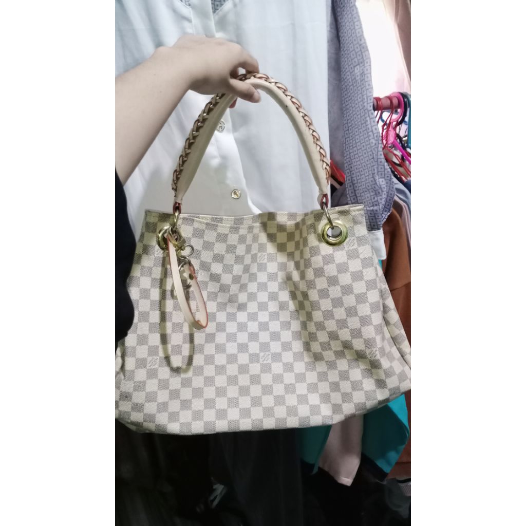 TOTE BAG KULIT BRAND LV FRANCE ARTSY MM