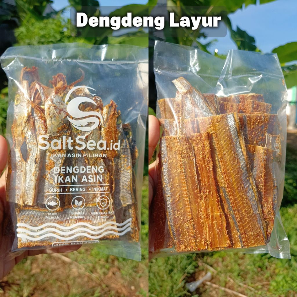 Dendeng Ikan Layur Premium 100gr | Gurih Renyah | 100% Ikan Asli | SaltSea.id
