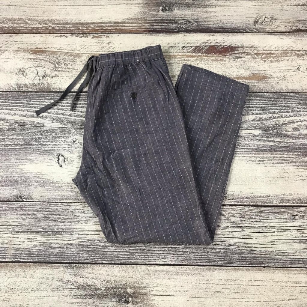 Uniqlo Linen Pants Striped