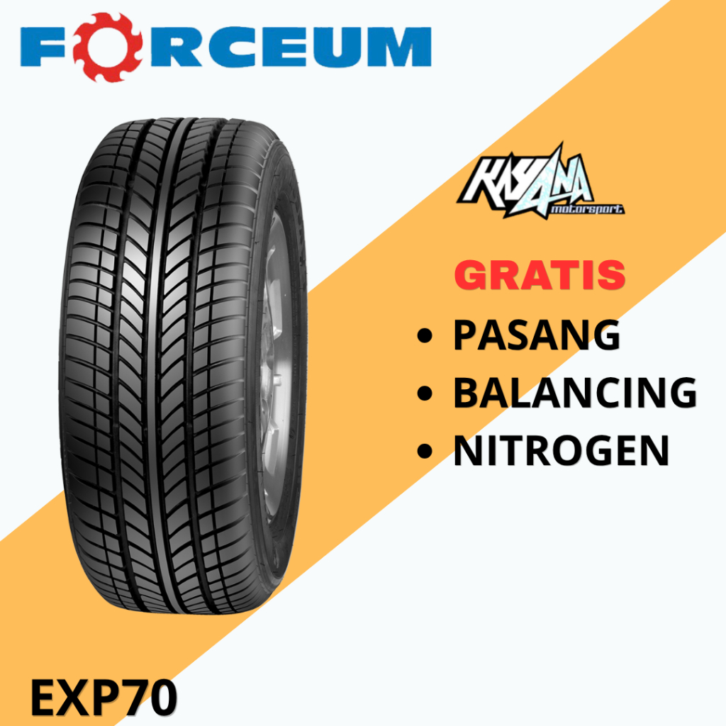 Ban FORCEUM EXP70 Ring 14 Ban Mobil Avanza Xenia 185/70 R14 Forceum Exp70