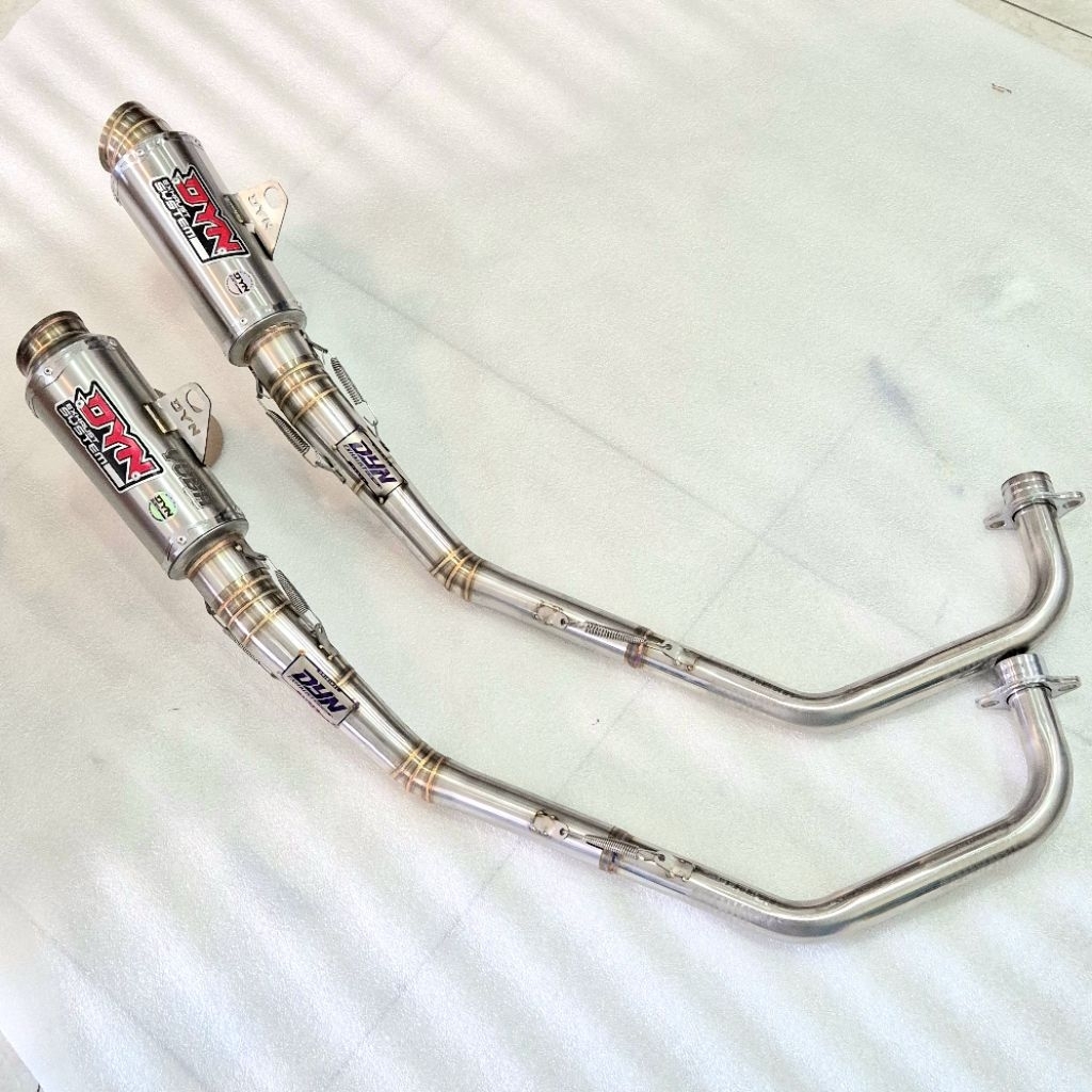 Knalpot Sonic SupraGTR standar Porting - DYN Exhaust System