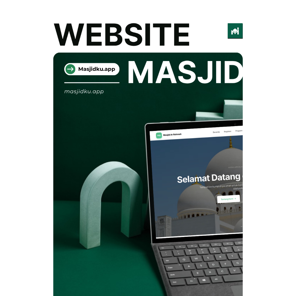 Masjid App Digital Lengkap  + Manajemen Keuangan | Profil, Kegiatan, Donasi dan Pengumuman
