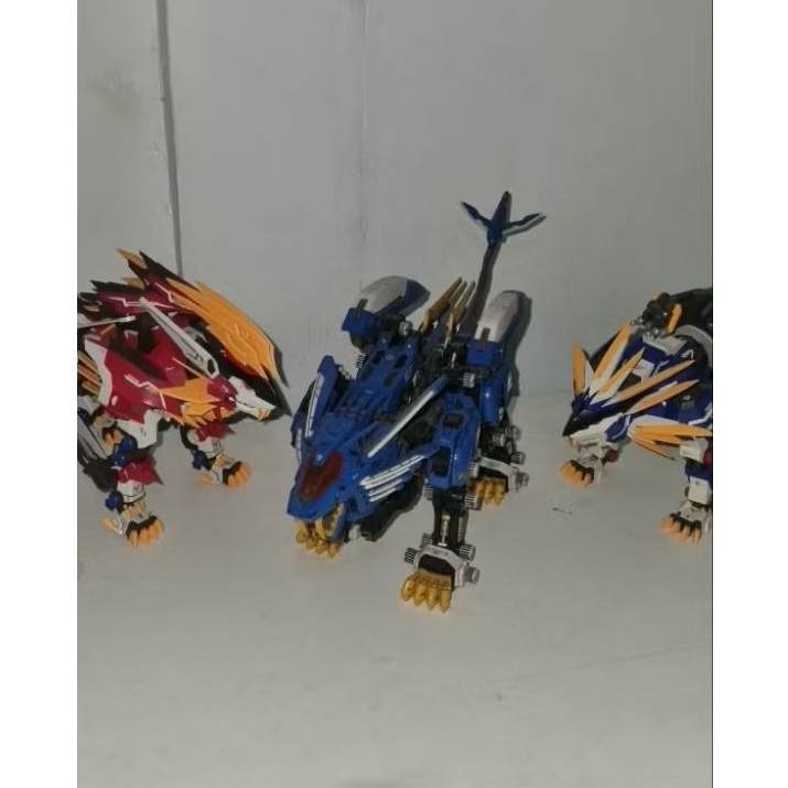 Zoids Liger Supernova Liger Murasame, Hayate, Blade Liger BT 1/72 (Second)