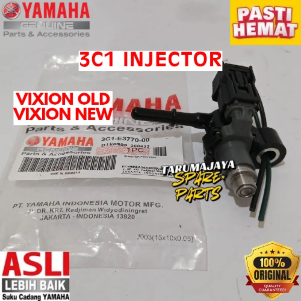 INJECTOR ORIGINAL YAMAHA KODE 3C1, INJECTOR VIXION OLD, INJECTOR VIXION NEW












