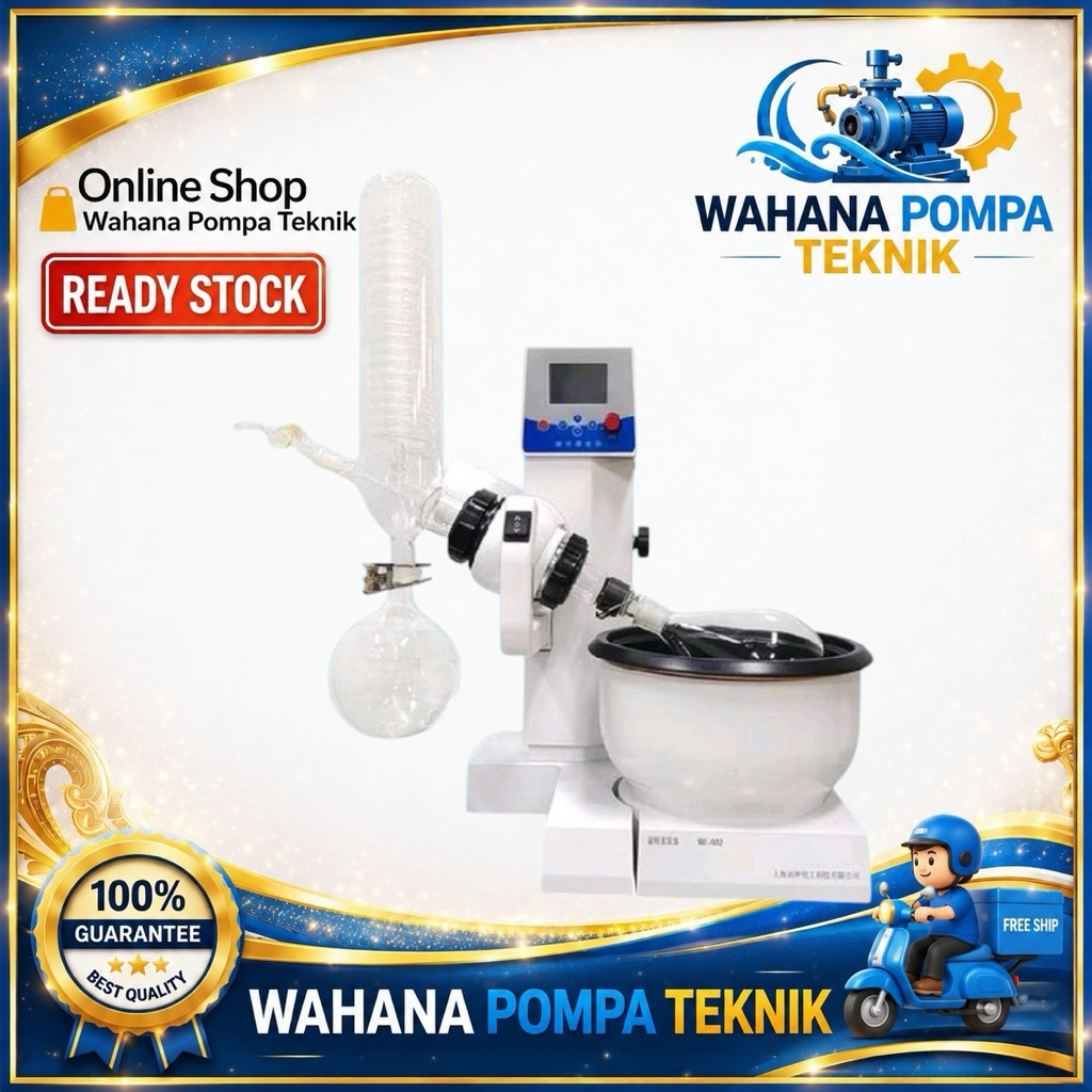 Vacum Rotary Evaporator Digital YHCHEM with Electric Lift 5000ml
