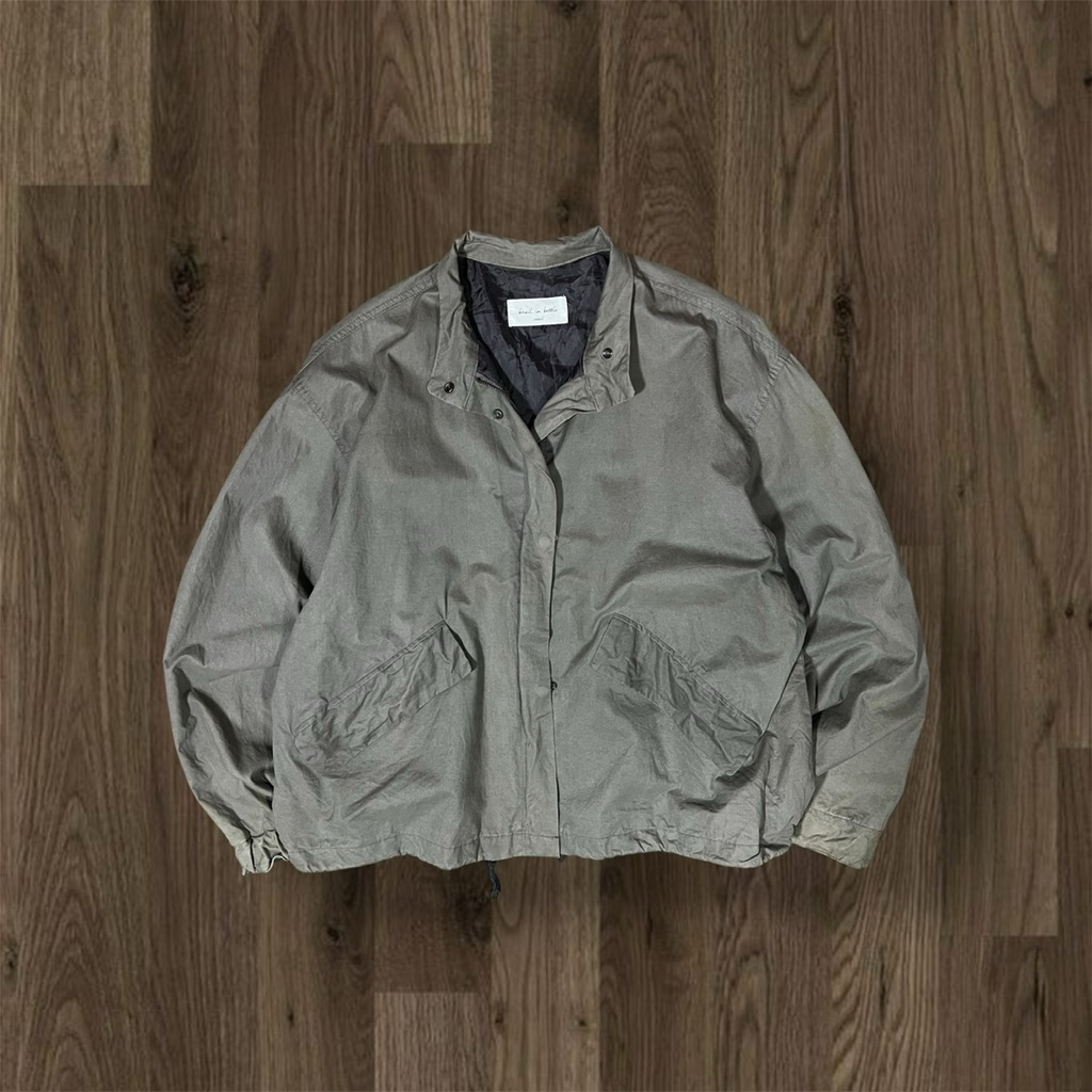 FISHTAIL SHORT PARKA BASIL IN BOTTLE SEOUL