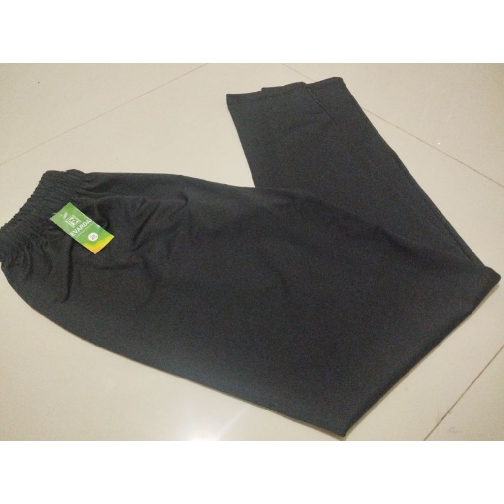 Legging Hitam Merek Evarda Celana Panjang Hitam Rangkepan Hitam