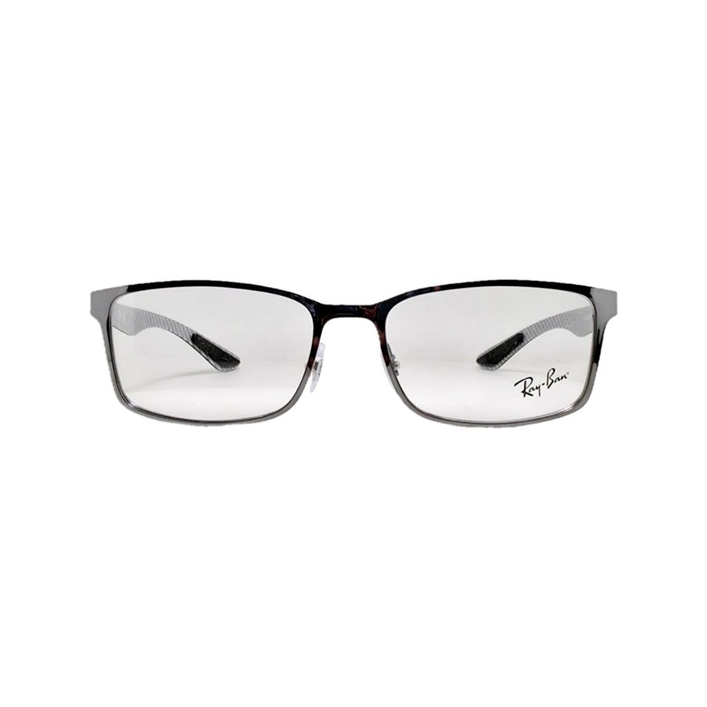 Frame Kacamata Rayban RB8424 2502 55-18-145 Gunmetal Fiber Carbon Original