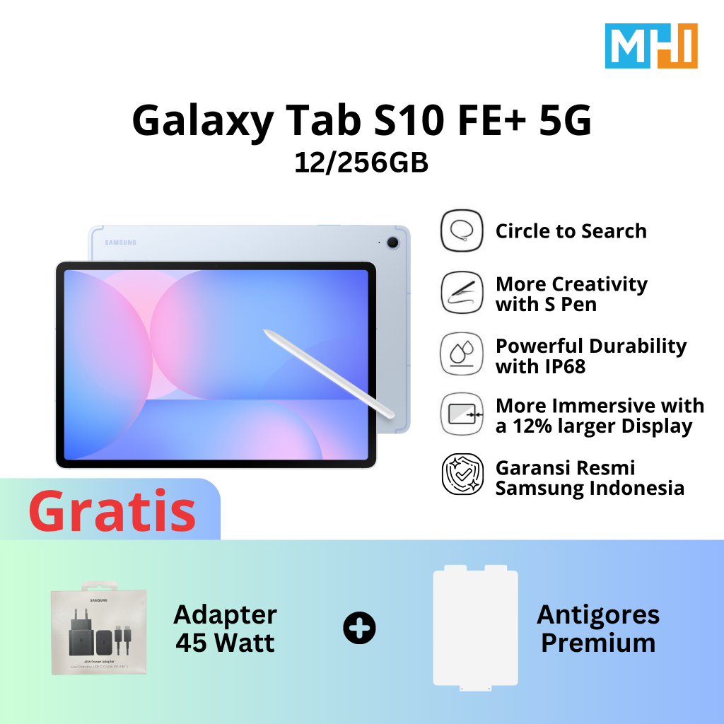 Samsung Galaxy Tab S10 FE+ 12GB/256GB Tablet AI