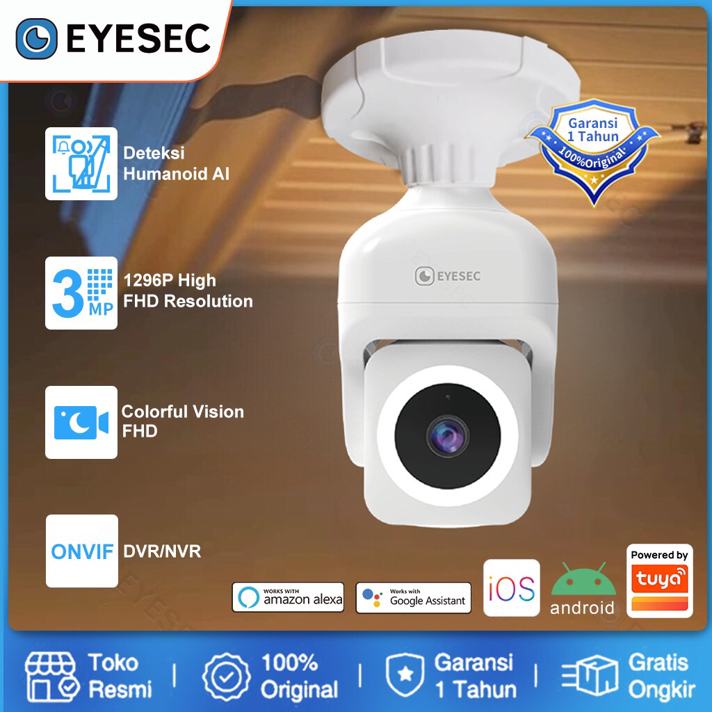 jual rugi cctv eyesec bohlam