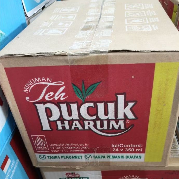 Teh Pucuk 350 ml 1 karton (1 karton isi 24 botol)