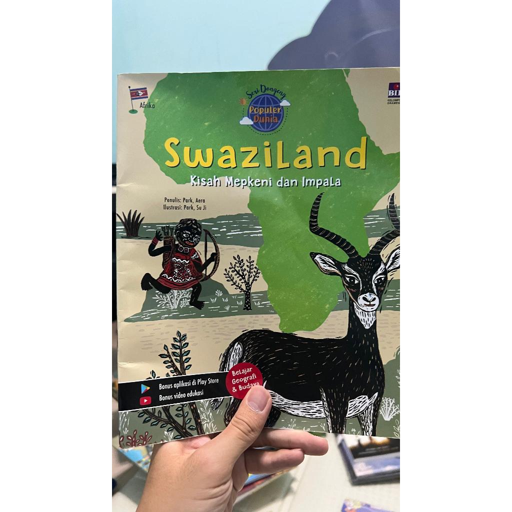 Swaziland kisah mepkeni dan impala, jaket depan ketekuk sedikit