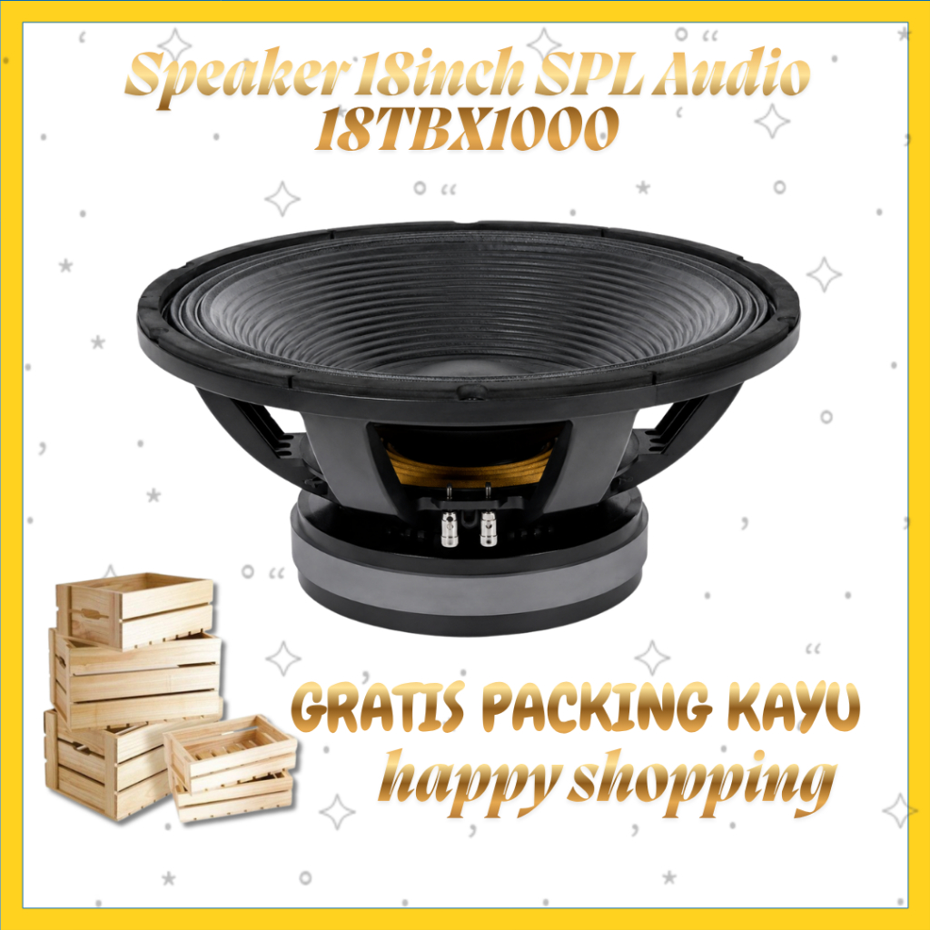 Speaker 18inch SPL Audio 18TBX1000