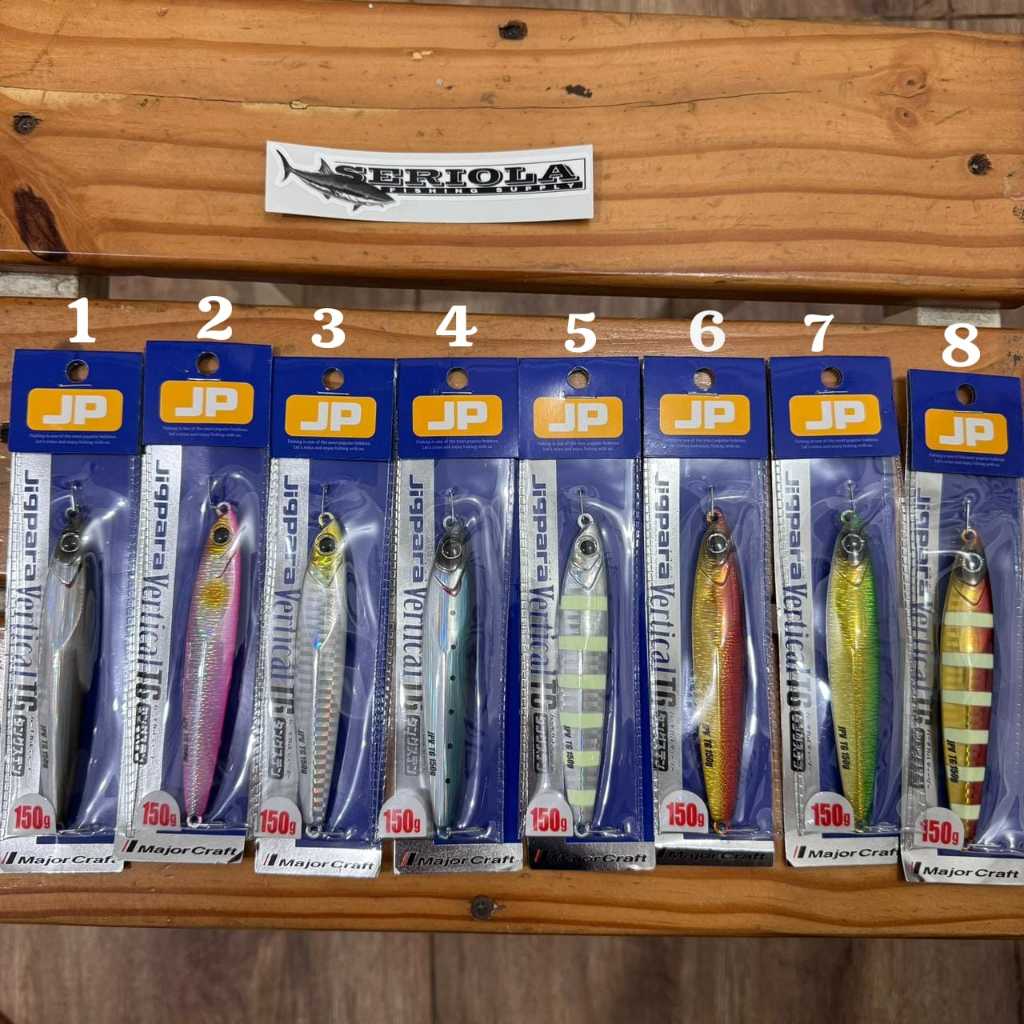 MAJOR CRAFT METALJIG TUNGSTEN JIGPARA VERTICAL TG 150GR// 180GR