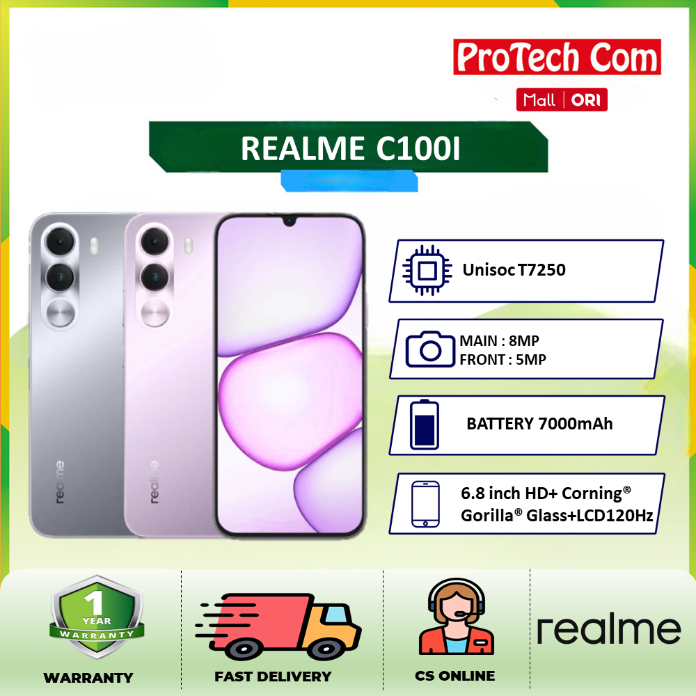 realme C100i 6/128GB 7000mAh Titan Battery | 120Hz Display | IP64 Dust & Water Resistance