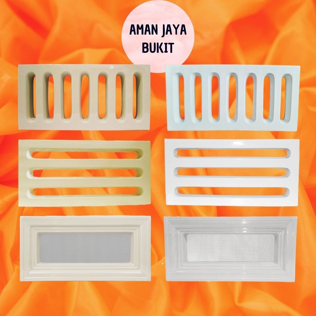 Roster Keramik 20 x 40cm Trisensa Lubang Angin Roster Kawat Nyamuk