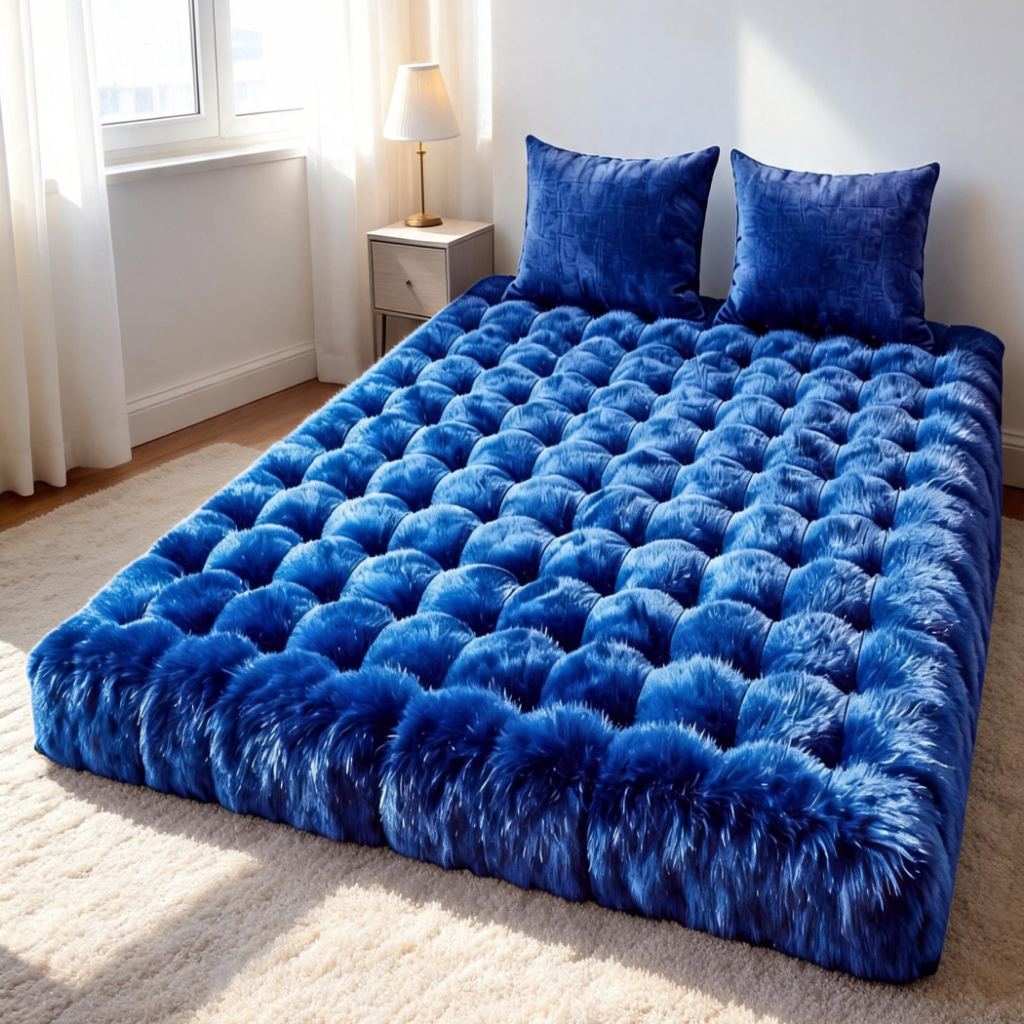 Kasur Lantai Rasfur 200x180x12 cm (Free 2 Bantal)
