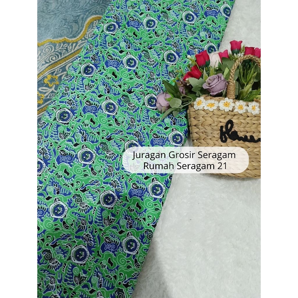 [TERBARU]KAIN BATIK SERAGAM RA RAUDHATUL ATHFAL /KAIN BATIK PRINTING/TERLARIS/TERMURAH/SERAGAM IGRA 