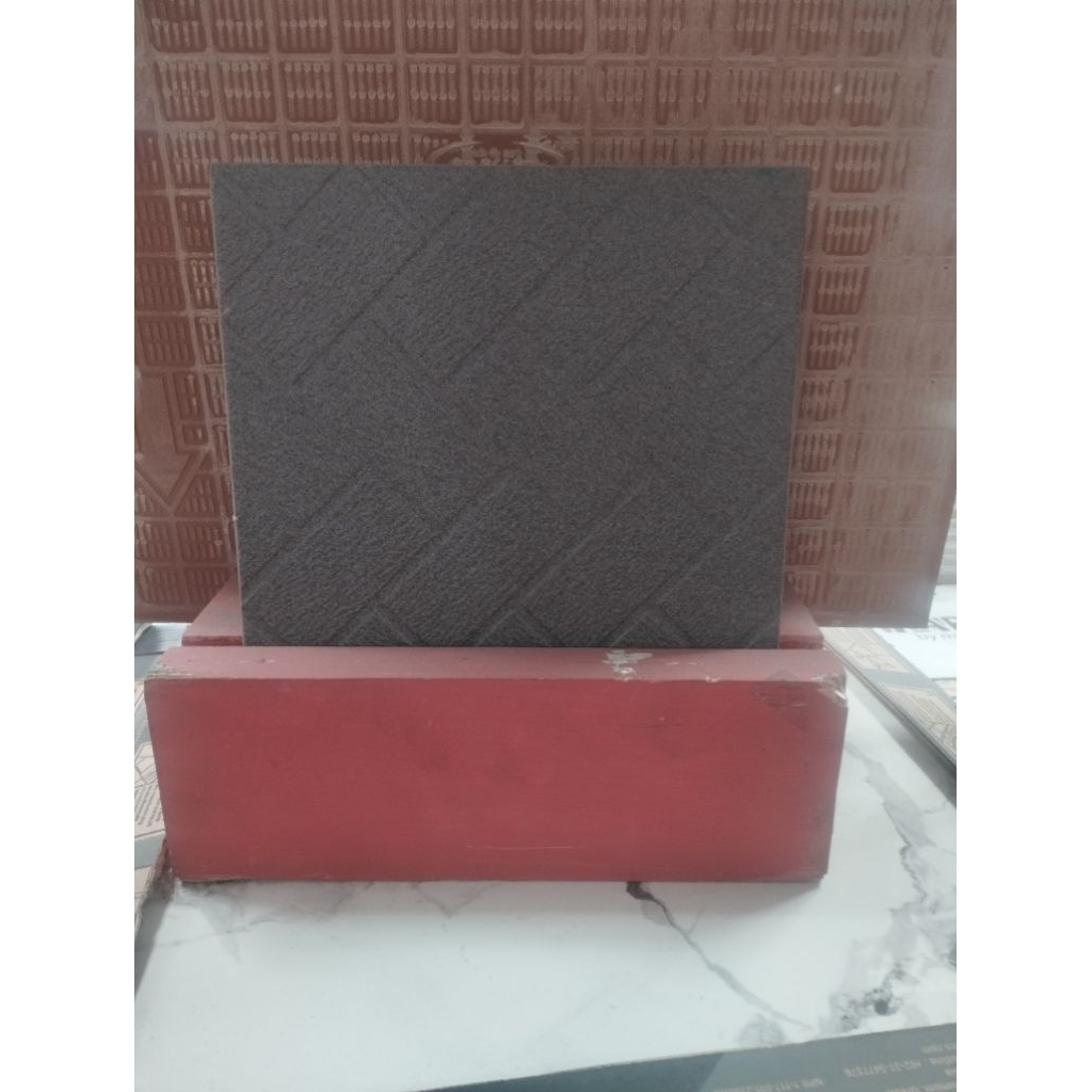 Lantai Kamar Mandi Asia Tile Galaxy Black 25x25
