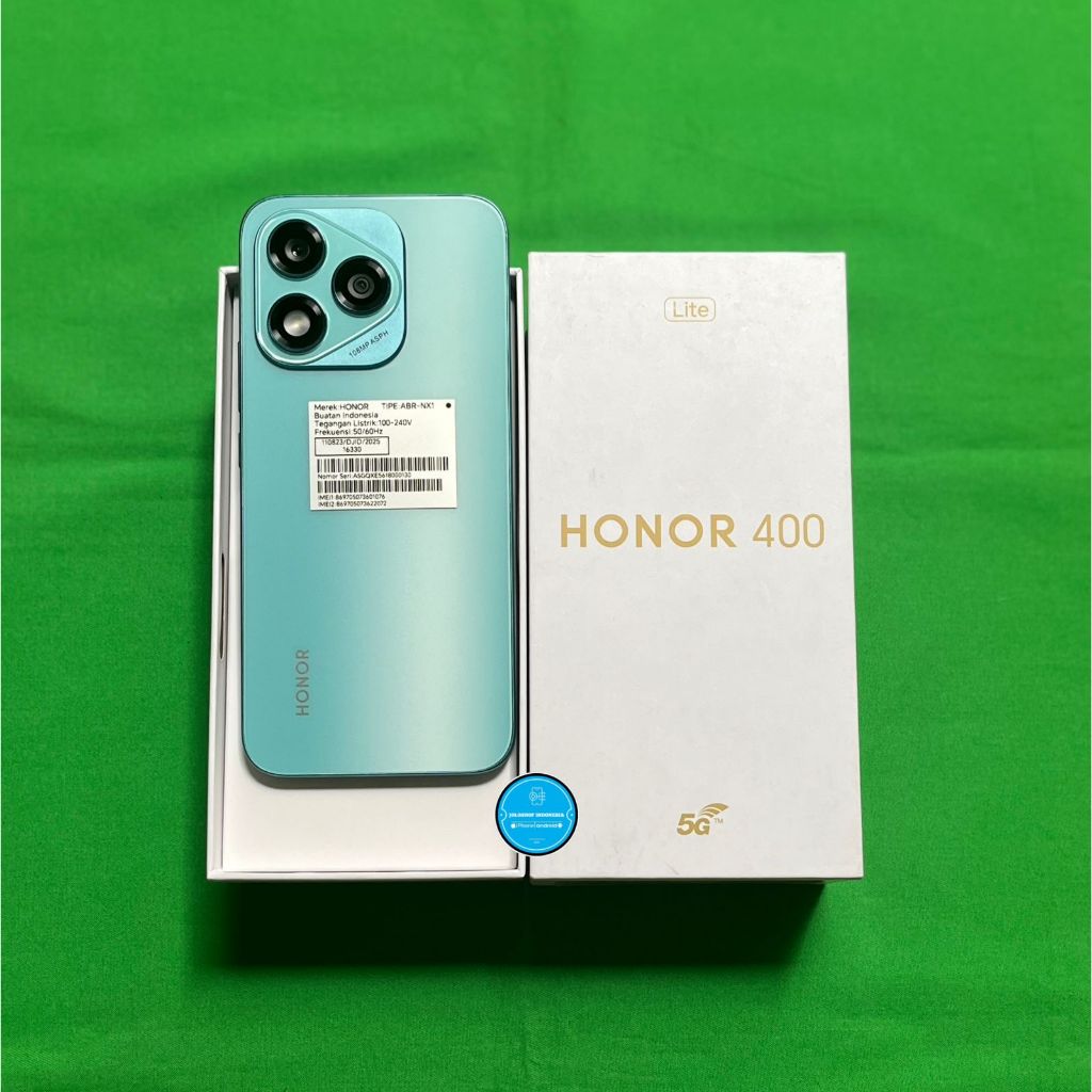 HONOR 400 LITE 5G 8/256GB SECOND FULLSET GHARANSI
