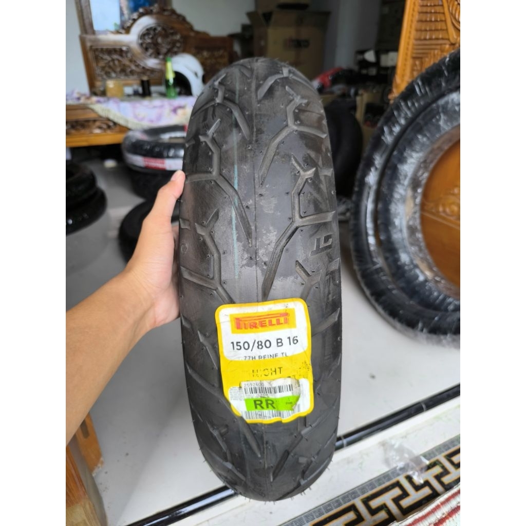 BAN PIRELLI 150/80-16 night dragon 150 80 RING 16 BARU STOK LAMA (tubles)