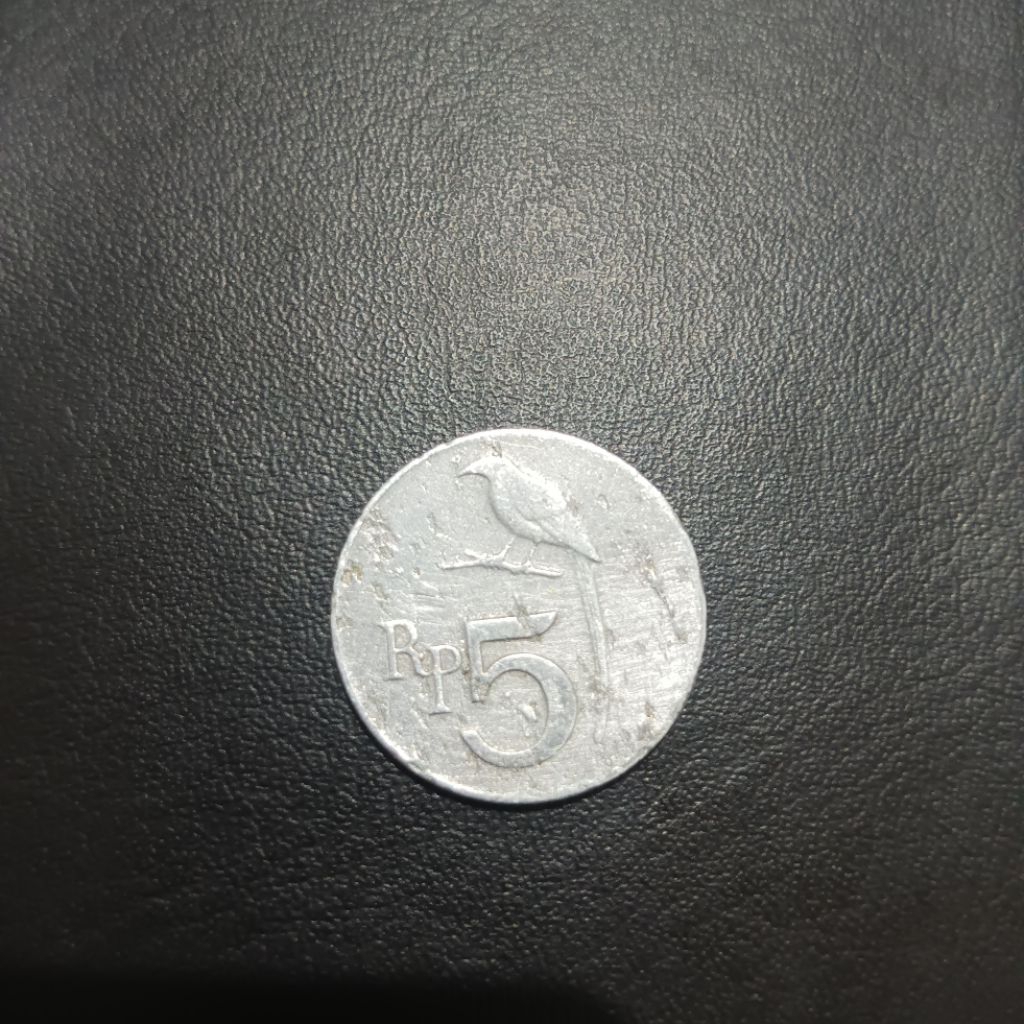 Koin 5 Rupiah tahun 1970
