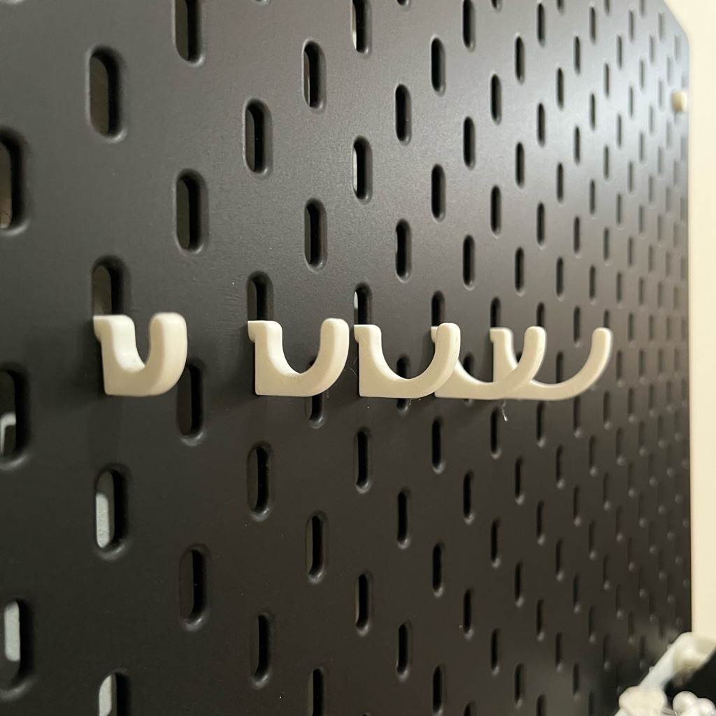 Hook Pegboard Skadis Gantungan Organizer Dinding Kompatibel Skadis Multifungsi
