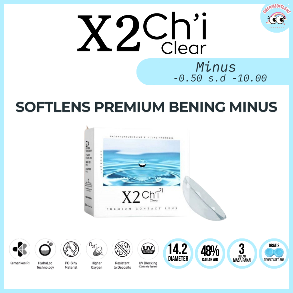 SOFTLENS X2 CHI CLEAR
