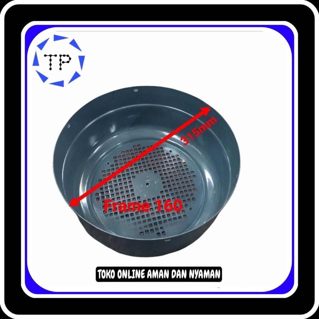 Fan Cover Besi Exhaust  Tutup Kipas Electro Motor, Tutup Kipas Dinamo, Fan Cover Frame 160