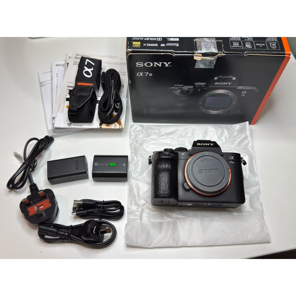 Sony A7 III Body Only Mirrorless Full Frame Second Fullset Box
