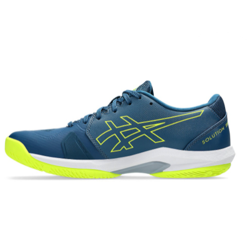 Sepatu Tennis Asics Solution Swift FF 2 Mako Blue Safety Yellow Original
