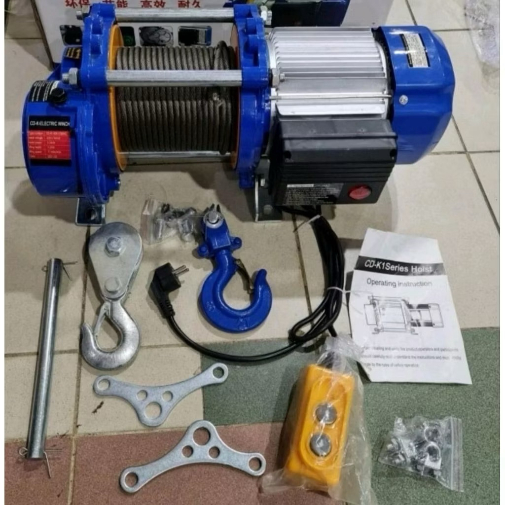 electric hoist 1500kg silent dynamo motor