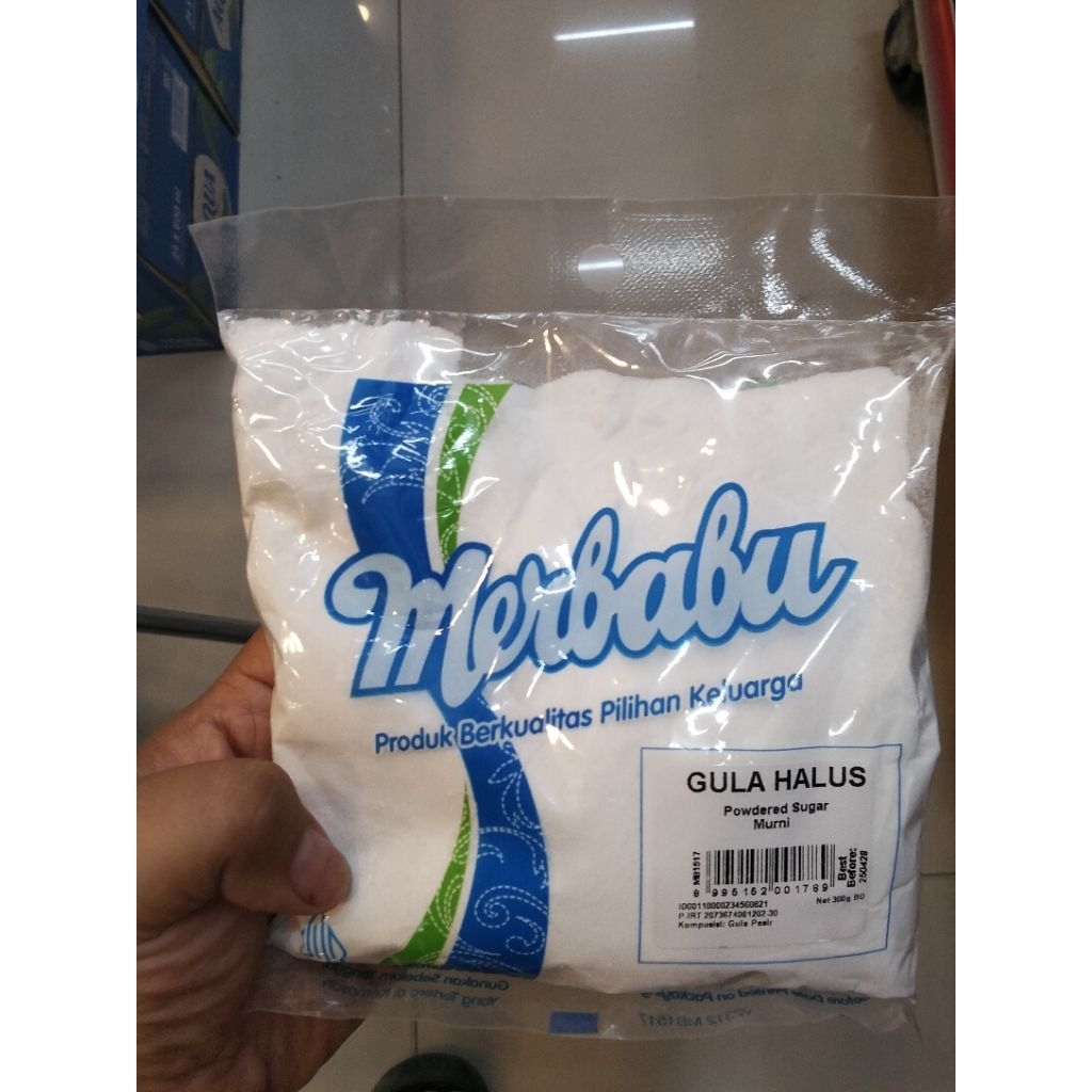 Gula Halus Merbabu 300fr Powdered Sugar Gula Donat Kue Kering Baking
