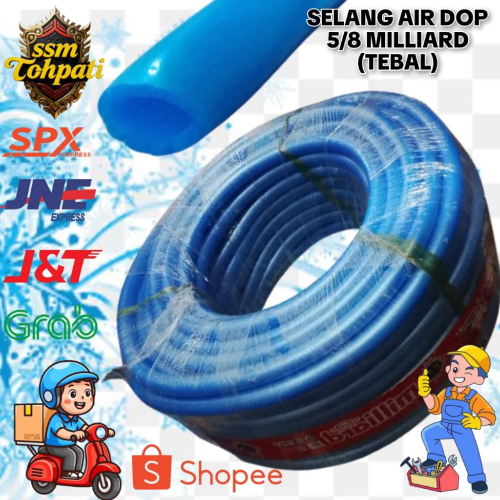 SELANG AIR PREMIUM 5/8 | SELANG AIR MILLIARD | SELANG AIR TEBAL