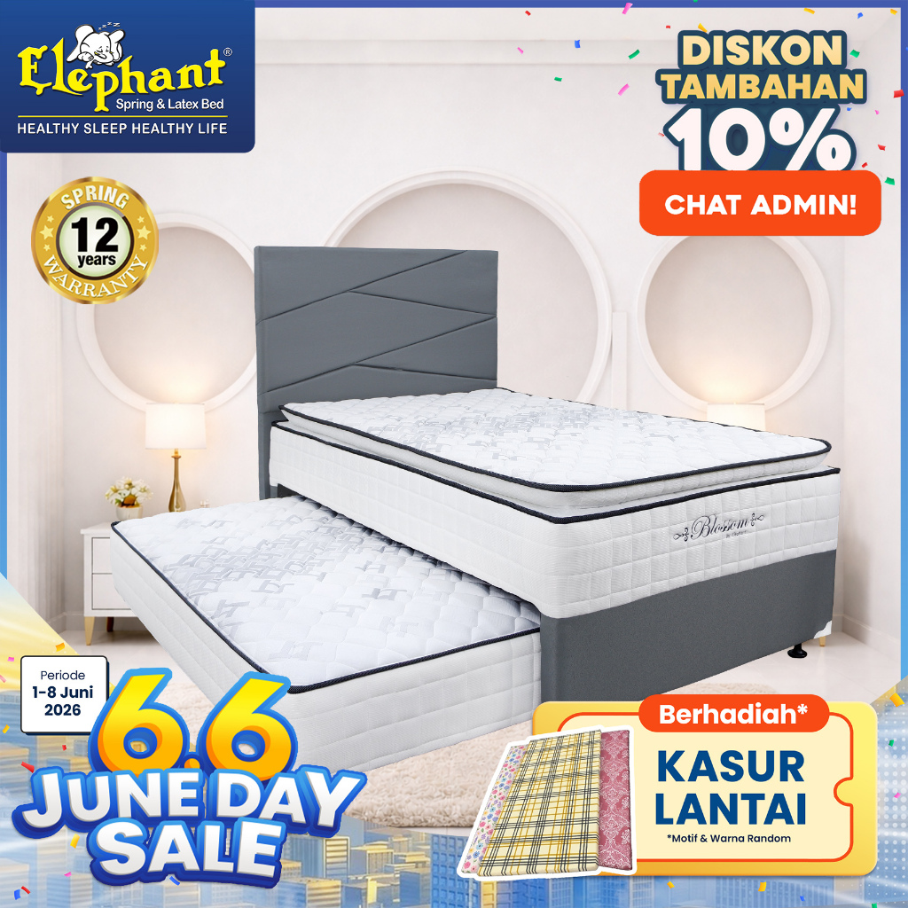 Elephant Springbed 2in1 Blossom