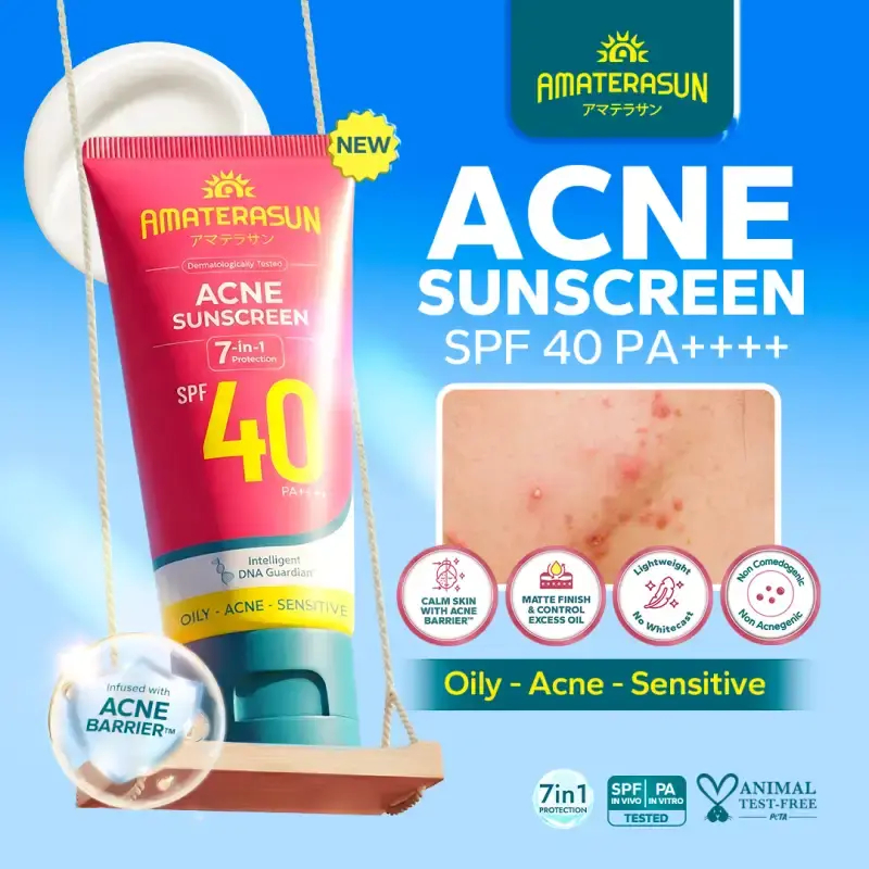 AMATERASUN UV Sunscreen | Body SPF40 / Serum SPF50 50gr / Skin tint SPF30 / Cream / Physical Sunscre