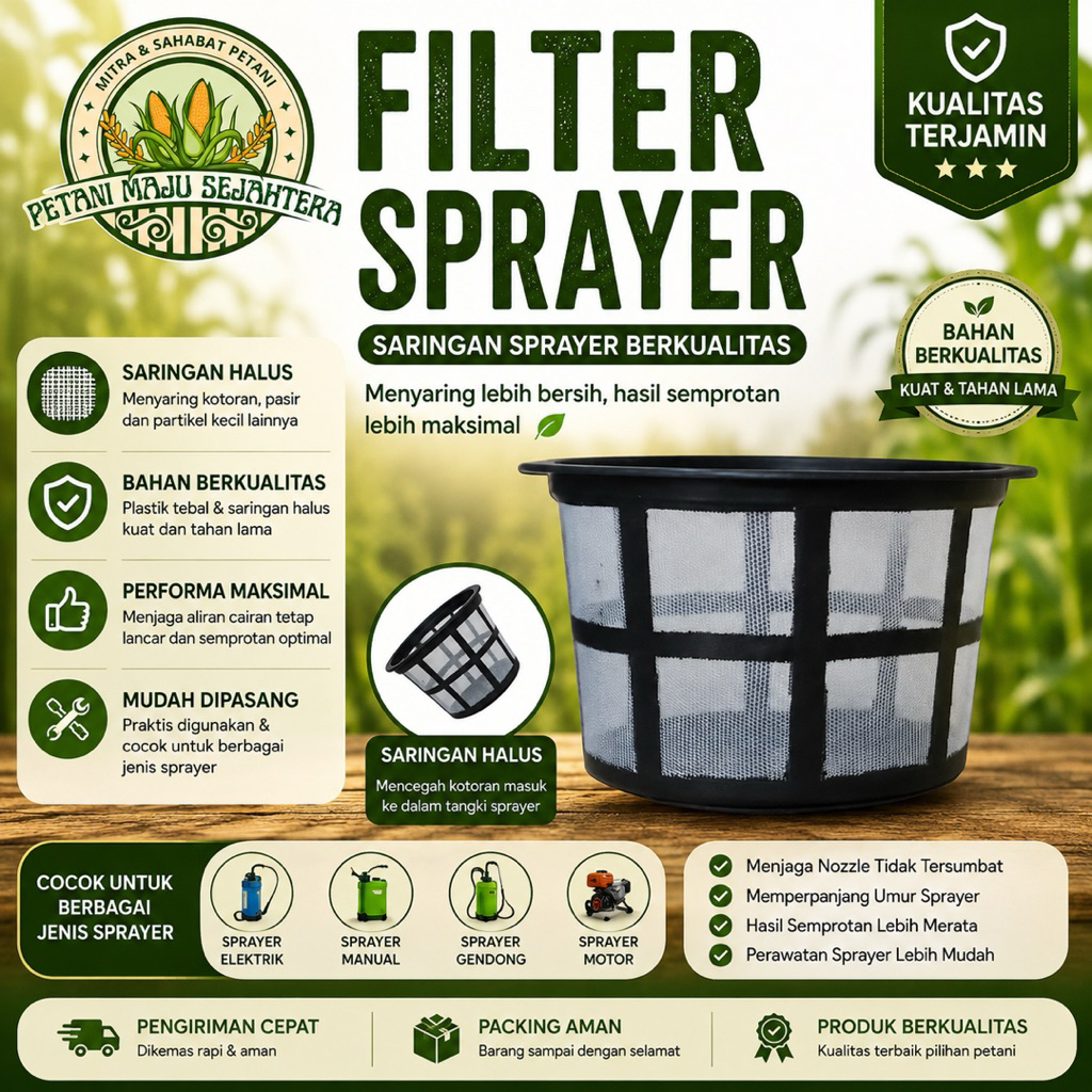 SPARE PART FILTER SPRAYER ELEKTRIK CBA