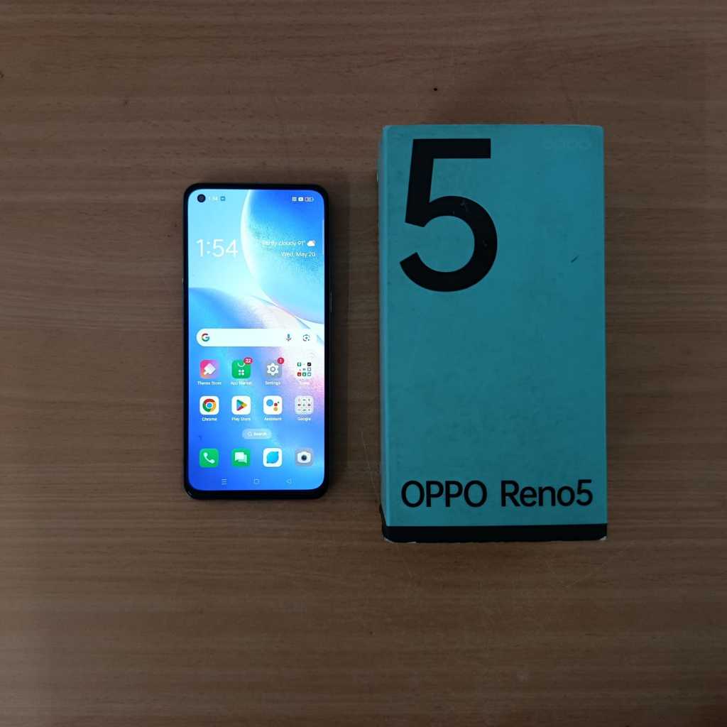 OPPO RENO 5 8/128 GB HP SECOND FULLSET