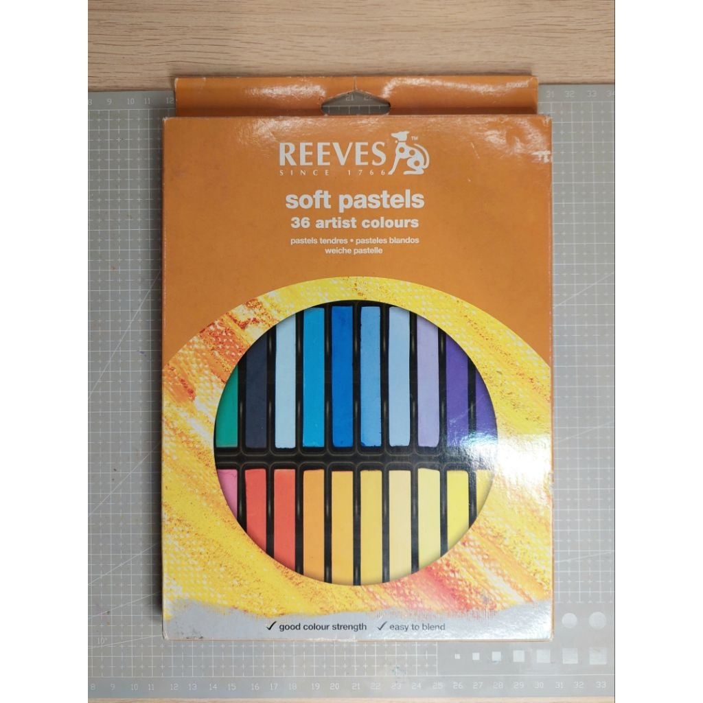 Reeves Soft Pastels - Set of 36 [PRELOVED]