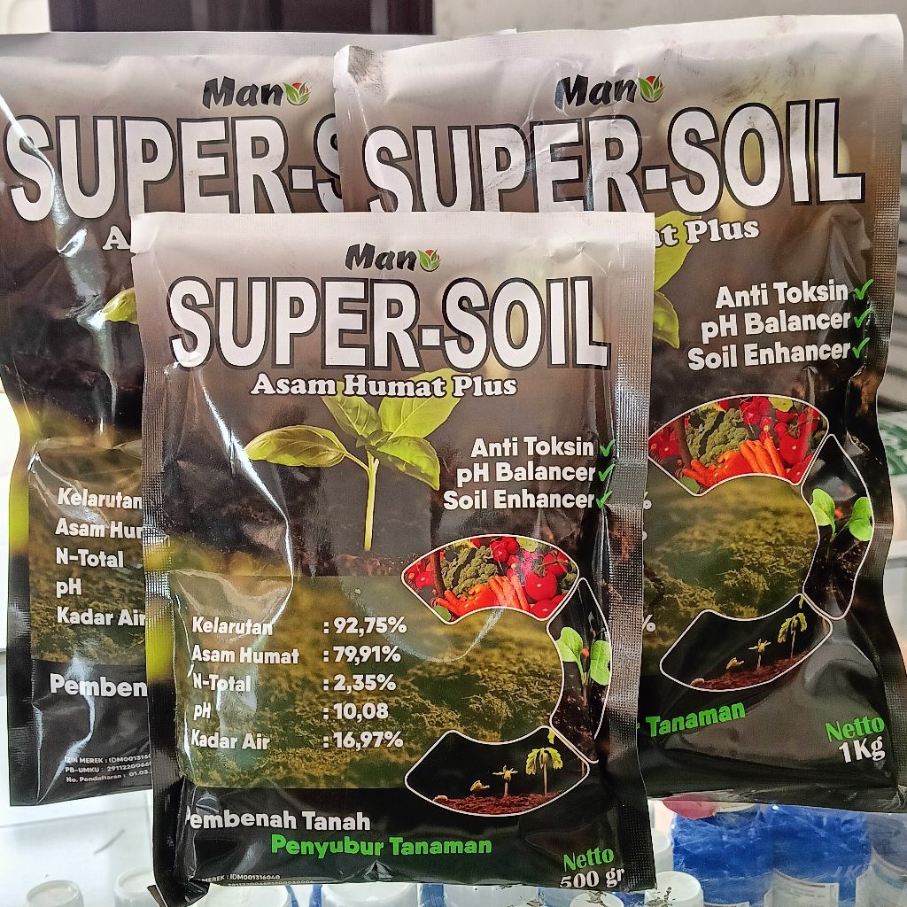 Asam Humat SUPER-SOIL | Pembenah Tanah |