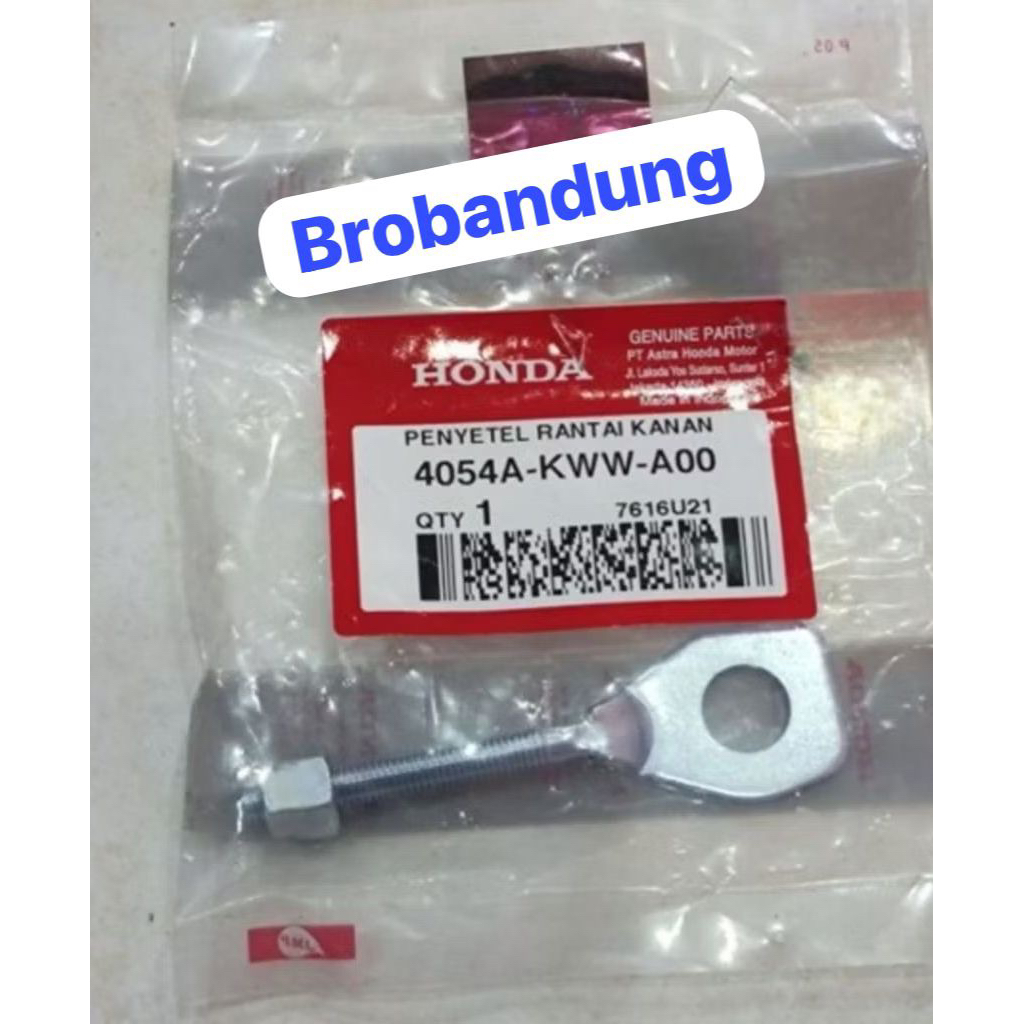 Adjuster R Chain Assy Setelan Rantai 4054A-KWW-A00 Original Honda Absolute Revo Fit X Blade 110 Supr