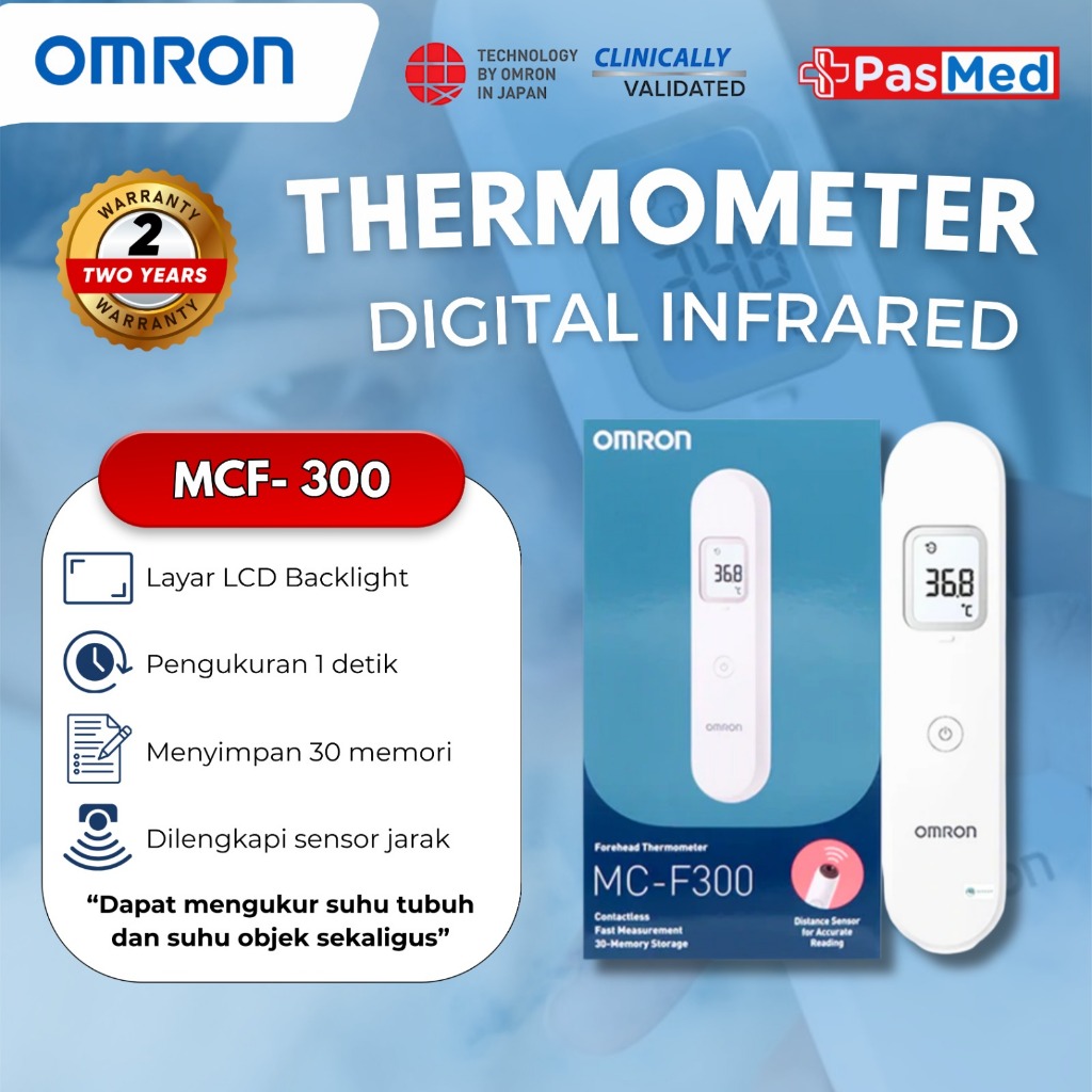THERMOMETER DIGITAL INFRARED OMRON MCF 300